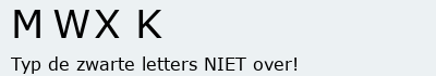 Bevestigingscode