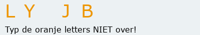 Bevestigingscode