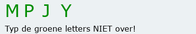 Bevestigingscode