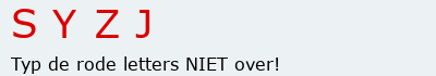 Bevestigingscode