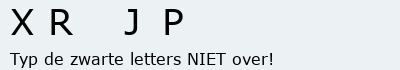 Bevestigingscode