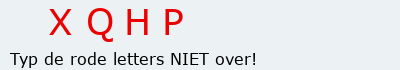 Bevestigingscode