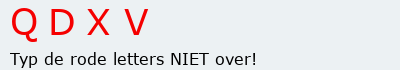 Bevestigingscode