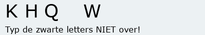 Bevestigingscode