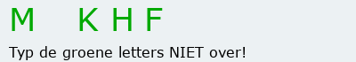 Bevestigingscode