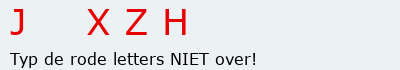 Bevestigingscode