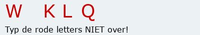 Bevestigingscode