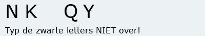Bevestigingscode