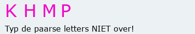 Bevestigingscode