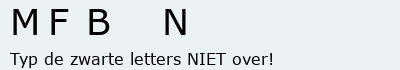 Bevestigingscode