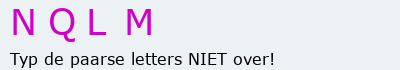Bevestigingscode