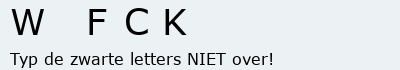 Bevestigingscode