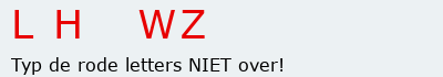 Bevestigingscode