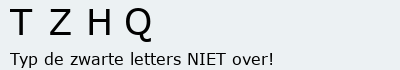 Bevestigingscode