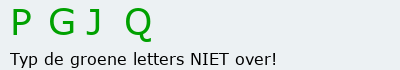 Bevestigingscode