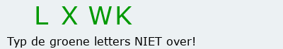 Bevestigingscode