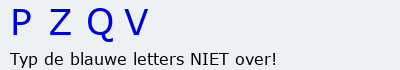Bevestigingscode