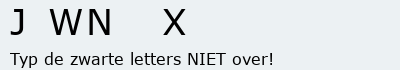 Bevestigingscode