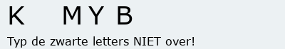 Bevestigingscode