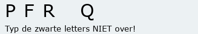Bevestigingscode