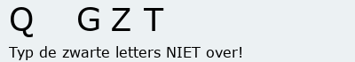 Bevestigingscode