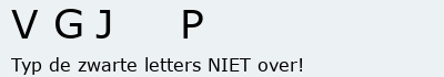 Bevestigingscode