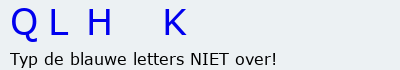 Bevestigingscode