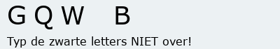 Bevestigingscode