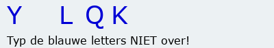 Bevestigingscode