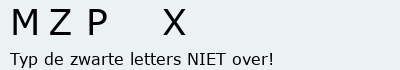 Bevestigingscode