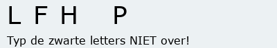 Bevestigingscode