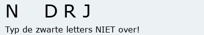 Bevestigingscode