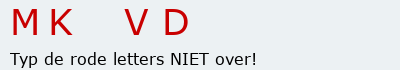 Bevestigingscode