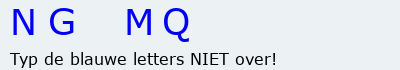Bevestigingscode