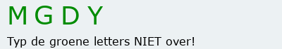Bevestigingscode