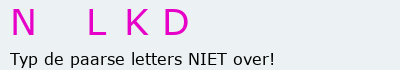 Bevestigingscode