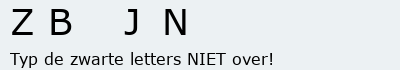 Bevestigingscode