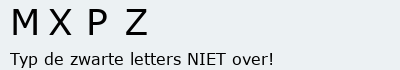 Bevestigingscode