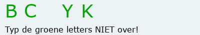 Bevestigingscode