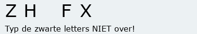 Bevestigingscode