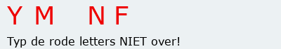 Bevestigingscode