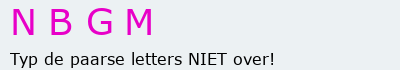 Bevestigingscode