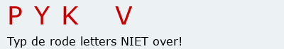 Bevestigingscode