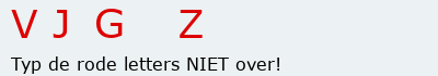 Bevestigingscode
