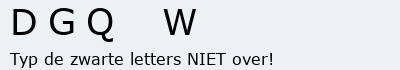 Bevestigingscode