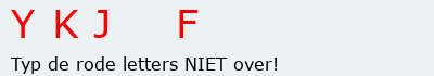 Bevestigingscode