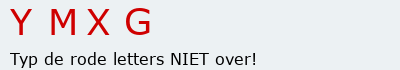 Bevestigingscode
