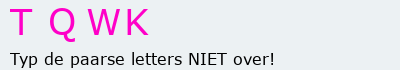 Bevestigingscode