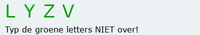 Bevestigingscode