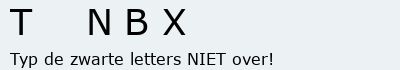 Bevestigingscode